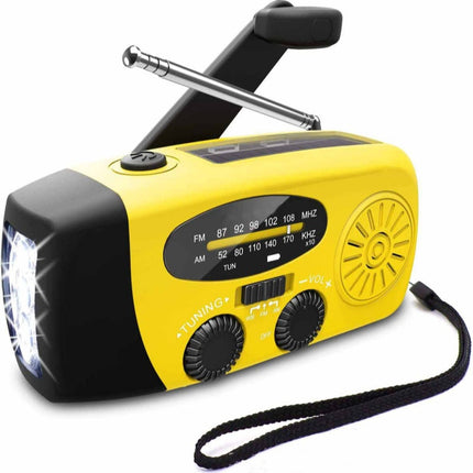 SafeWave™ Noodradio | Altijd stroom, licht en verbinding in noodsituaties