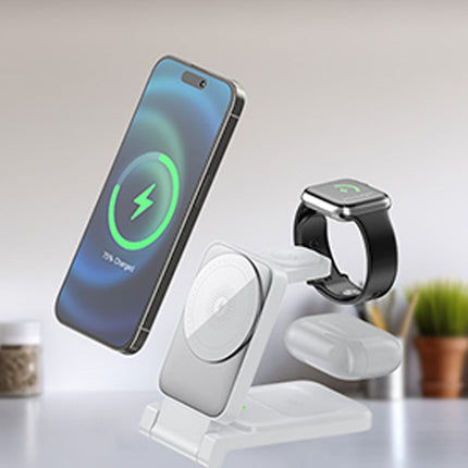 ChargePro™ 3-in-1 MagSafe Oplaadstation | Razendsnel, compact en volledig draadloos opladen