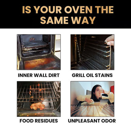 GreaseGone™ Oven & Grill Reiniger | Verwijder hardnekkig vet in 5 minuten zonder schrobben of krassen