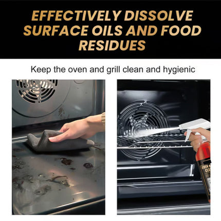 GreaseGone™ Oven & Grill Reiniger | Verwijder hardnekkig vet in 5 minuten zonder schrobben of krassen