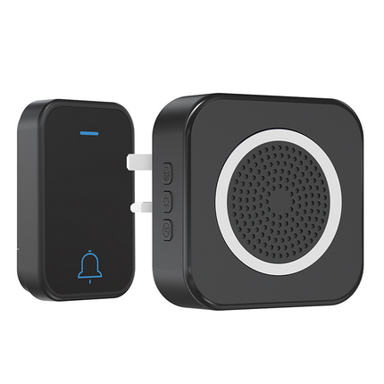 DoorAlert™ Draadloze Deurbel | Mis nooit meer een bezoeker met krachtig bereik en helder LED-signaal