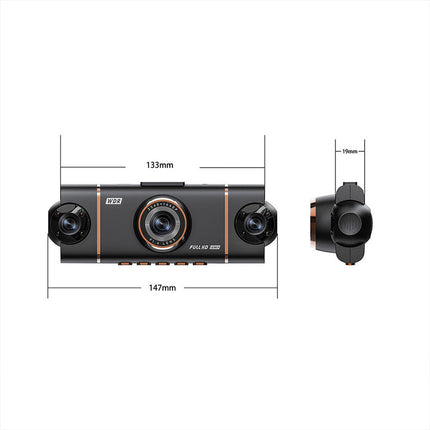 DriveGuard™ 4-Kanaals Dashcam | Volledige bescherming rondom je auto