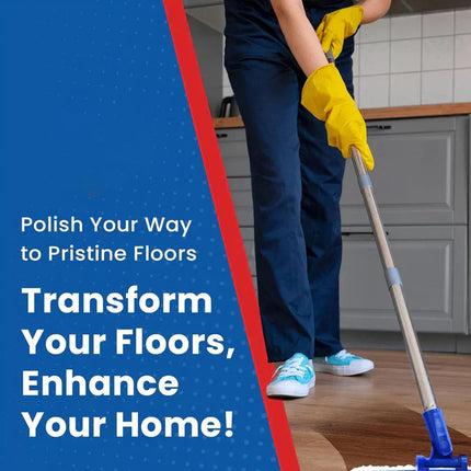 CleanFix™ Vloerhersteller | Herstel doffe vloeren naar een diepe glans zonder schuren of renovatie