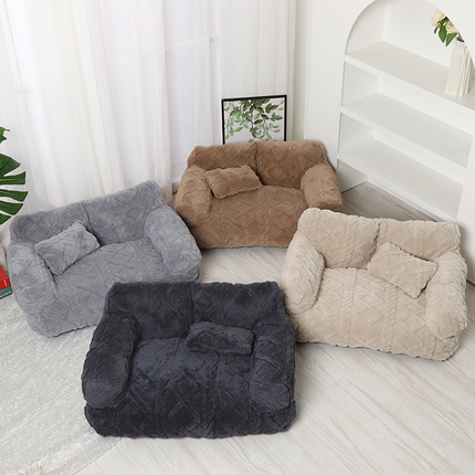 CloudNest™ Pluche Hondenbed | Ultiem comfort en diepe rust voor jouw huisdier