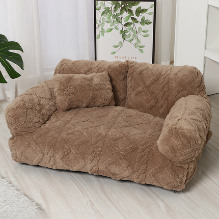 CloudNest™ Pluche Hondenbed | Ultiem comfort en diepe rust voor jouw huisdier