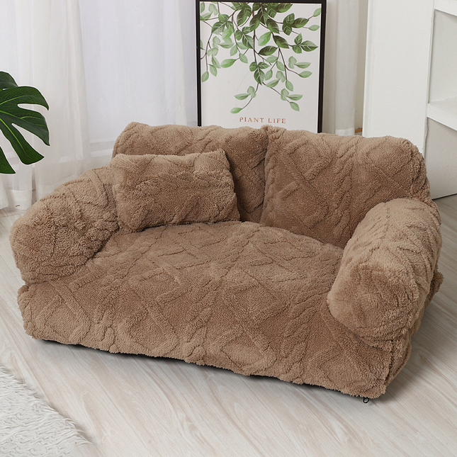 CloudNest™ Pluche Hondenbed | Ultiem comfort en diepe rust voor jouw huisdier