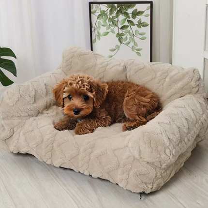 CloudNest™ Pluche Hondenbed | Ultiem comfort en diepe rust voor jouw huisdier