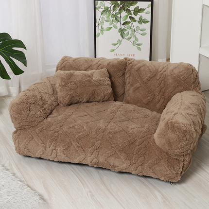 CloudNest™ Pluche Hondenbed | Ultiem comfort en diepe rust voor jouw huisdier