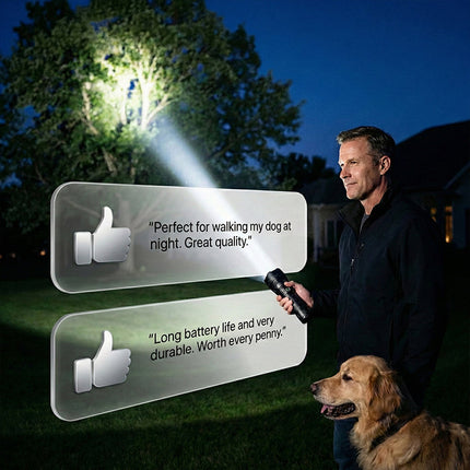 NightBeam™ P50 Zaklamp | Extreme helderheid voor elke situatie