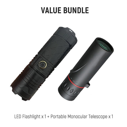 NightBeam™ P50 Zaklamp | Extreme helderheid voor elke situatie