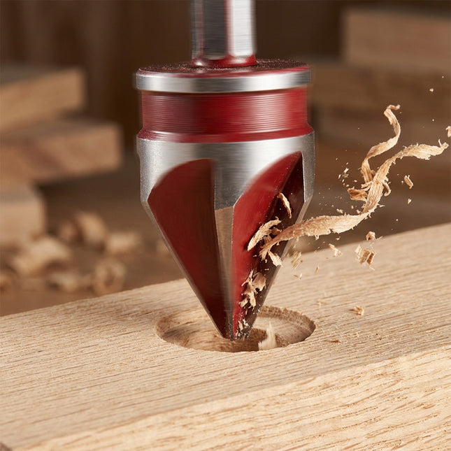 ProSink™ Verzinkboorset | Perfecte verzonken gaten zonder splinters of scheve afwerking