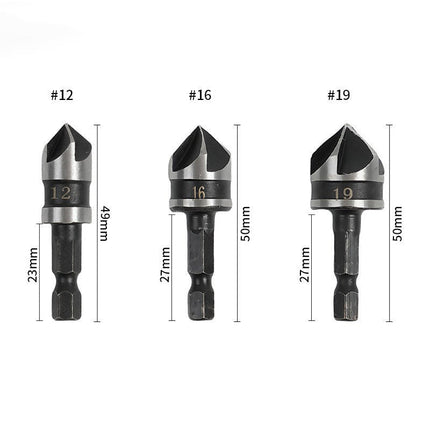 ProSink™ Verzinkboorset | Perfecte verzonken gaten zonder splinters of scheve afwerking