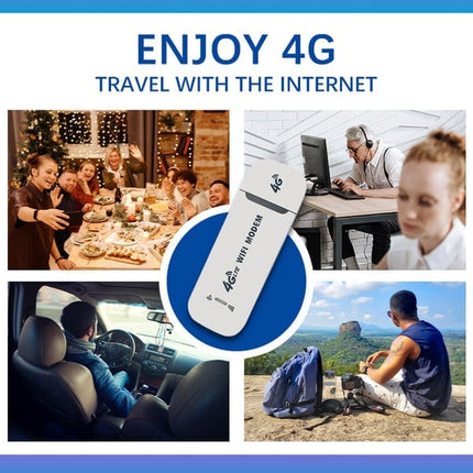 NetGo™ 4G WiFi-Dongle | Altijd en overal internet zonder abonnement of gedoe