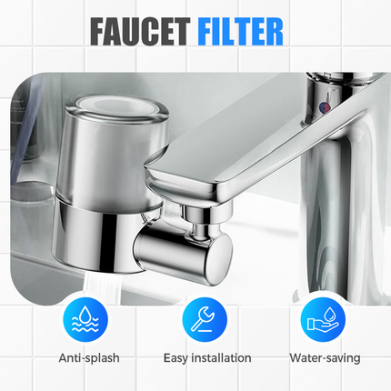 AquaFlex™ 720° Kraanfilter Mondstuk | Schoon water en maximale flexibiliteit in één slimme upgrade