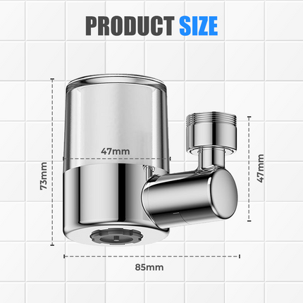 AquaFlex™ 720° Kraanfilter Mondstuk | Schoon water en maximale flexibiliteit in één slimme upgrade