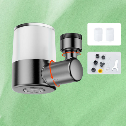 AquaFlex™ 720° Kraanfilter Mondstuk | Schoon water en maximale flexibiliteit in één slimme upgrade