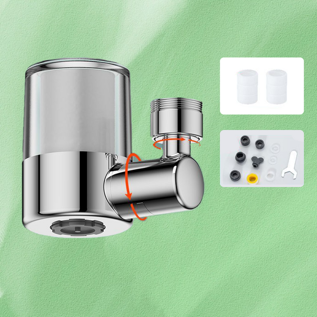 AquaFlex™ 720° Kraanfilter Mondstuk | Schoon water en maximale flexibiliteit in één slimme upgrade