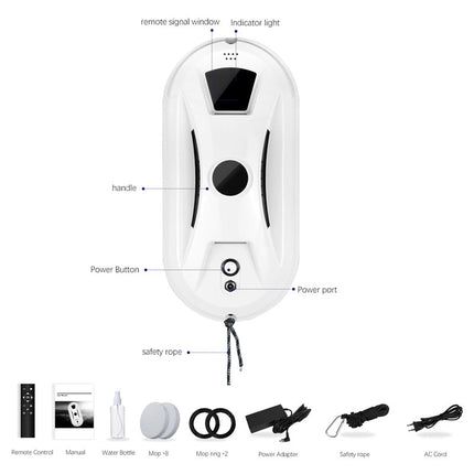 CleanView™ Raamrobot | Streeploos schone ramen zonder moeite