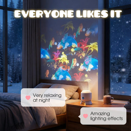 OceanGlow™ Projectorlamp | Creëer een rustgevende oceaan in de kamer van jouw kind