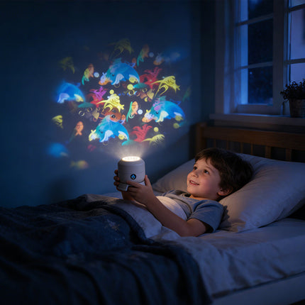 OceanGlow™ Projectorlamp | Creëer een rustgevende oceaan in de kamer van jouw kind