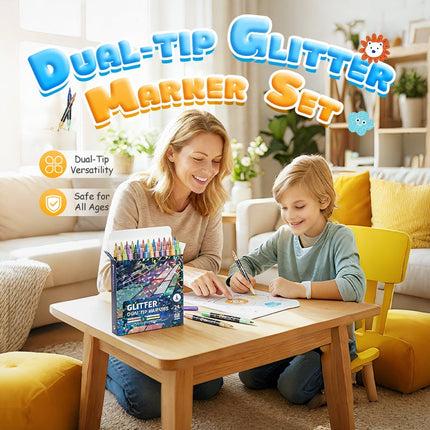 SparkleArt™ Glittermarkers | Laat elke creatie stralen en tot leven komen