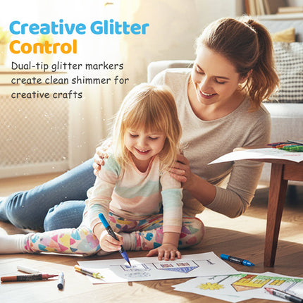SparkleArt™ Glittermarkers | Laat elke creatie stralen en tot leven komen