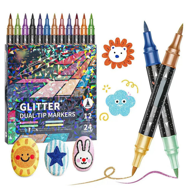 SparkleArt™ Glittermarkers | Laat elke creatie stralen en tot leven komen