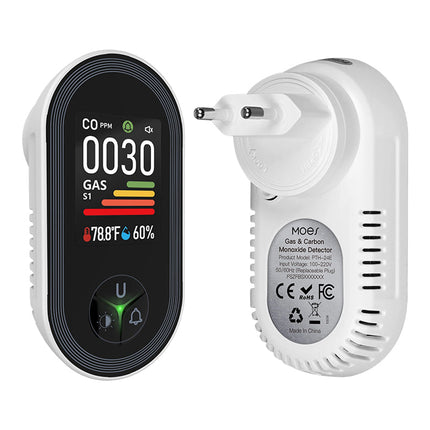 SafeAir™ 4-in-1 Koolmonoxidemelder | Bescherm je gezin tegen onzichtbare gevaren