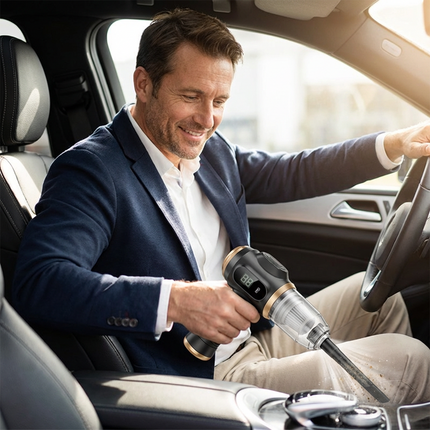 PowerClean™ 4-in-1 Autostofzuiger | Krachtige reiniging, altijd en overal