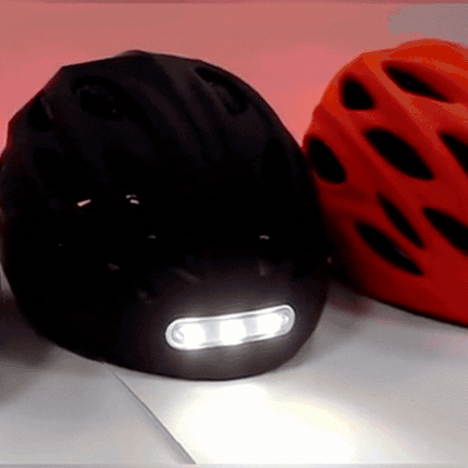 RideGlow™ LED Fietshelm met voor- en achterlicht | Voor jong en oud: veilig onderweg!