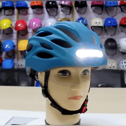 RideGlow™ LED Fietshelm met voor- en achterlicht | Voor jong en oud: veilig onderweg!